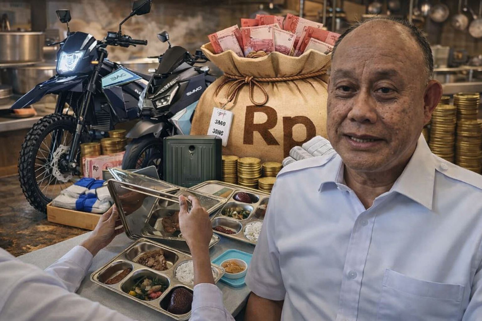 Ironi Piring Kosong: Belanja Mewah Badan Gizi Nasional Picu Amarah Publik